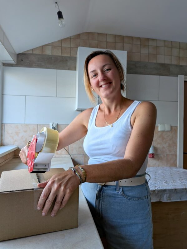 Anna Miszke w piekarni